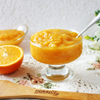 Апельсиновый джем без сахара