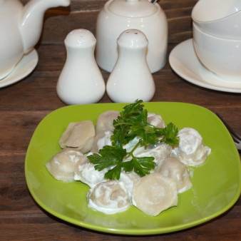 Пельмени из рисовой муки