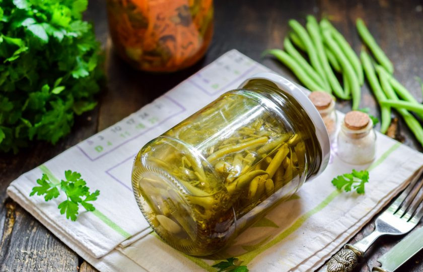 1. Этап. Турша из фасоли: Приятного аппетита!