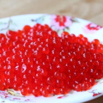 Икра из желатина для торта