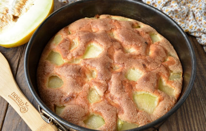 1. Этап. Шарлотка с дыней Сладкий сон: Шарлотка с дыней 