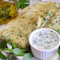 Блинчики с зеленью