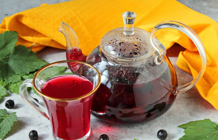1. Этап. Чай из черноплодной рябины: Приятного чаепития!