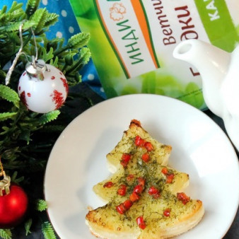 Горячие бутерброды Ёлочки