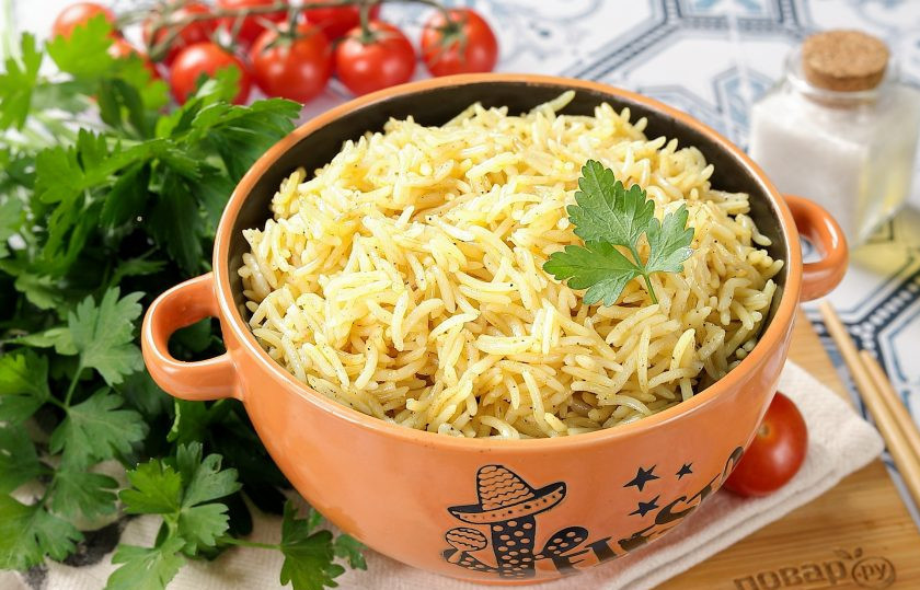 1. Этап. Ароматный рис: Приятного аппетита!