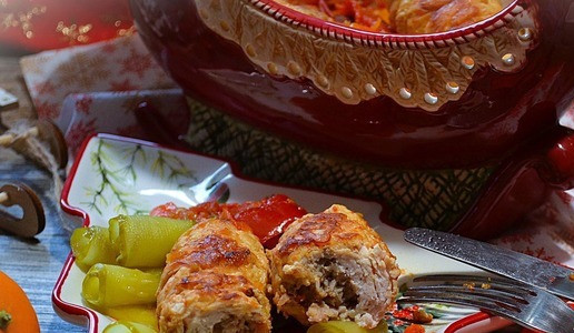 1. Этап. Рулеты-котлеты: Приятного аппетита!