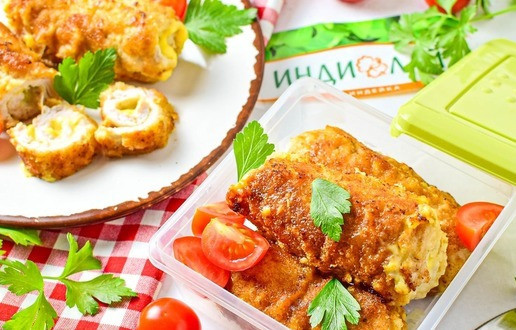 1. Этап. Мясные рулеты для перекуса: Так же их можно взять с собой на работу или на учёбу в качестве перекуса. Приятного аппетита!