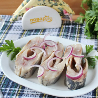 Соление селедки