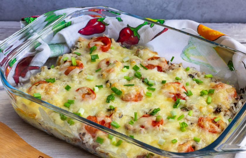 1. Этап. Запеканка с тунцом под сырной корочкой: Приятного аппетита!