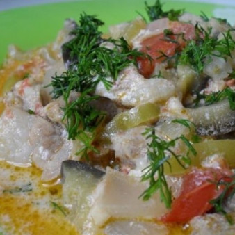 Рагу с мясом и овощами