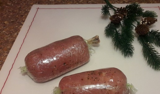 1. Этап. Котлеты по-киевски к Рождеству: Так получатся 