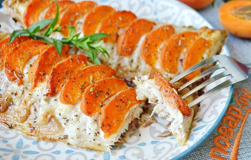 1. Этап. Скумбрия с абрикосами: 6. Приятного аппетита!