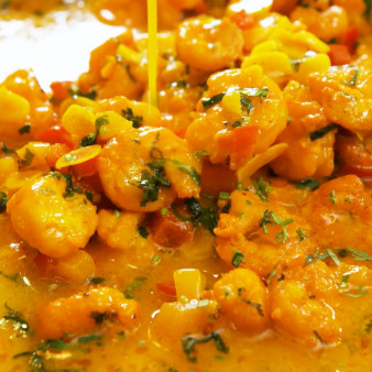 Lime Shrimp Criolla