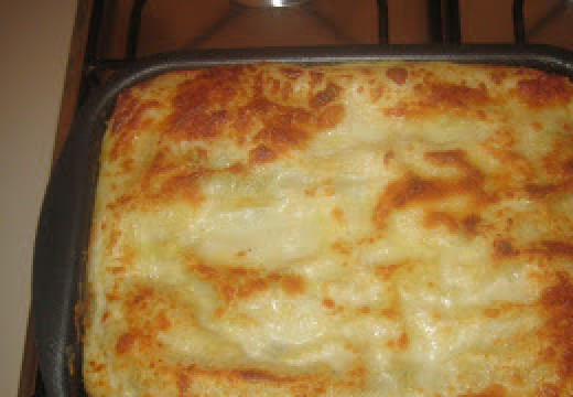 1. Этап. Лазанья из кабачков: Запекайте 30 минут при 180 градусах.