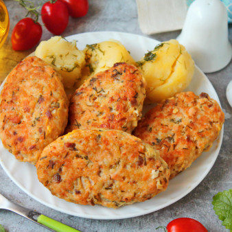 Котлеты из горбуши