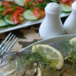 Тунец в фольге в духовке