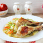 Запеканка с куриными ножками
