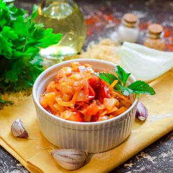 Салат Украинский на зиму