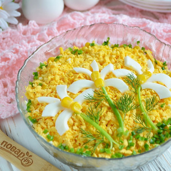 Салат на 8 Марта из морской капусты