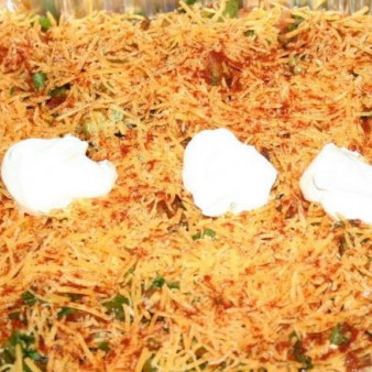 Мексиканская слоеная подлива