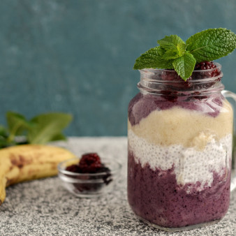 Смузи слоями