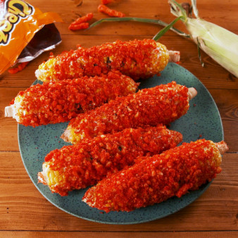 Flamin' Hot Corn On The Cob