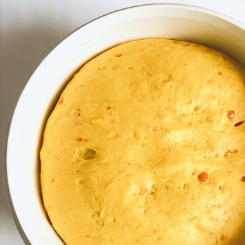 1. Этап. Тыквенный тостовый хлеб: За 45 минут тесто выросло в 3 раза!