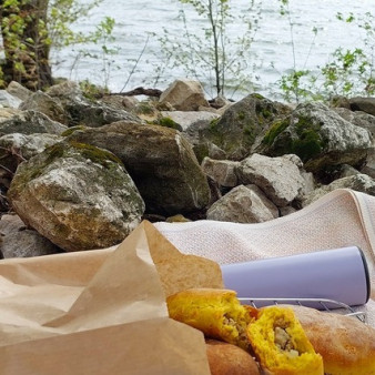 Морковные пироги с индейкой