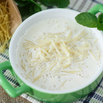 Молочный суп с вермишелью для детей