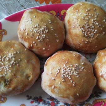 Самса с мясом и картошкой