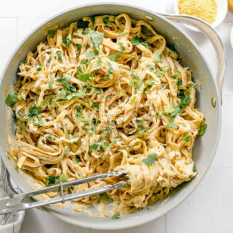 The Creamiest Vegan Pasta