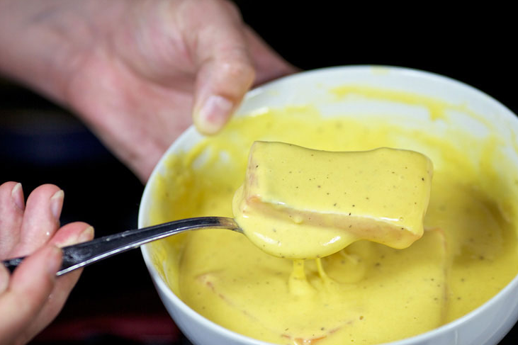 1. Этап. Горбуша кусочками: Со всех сторон.