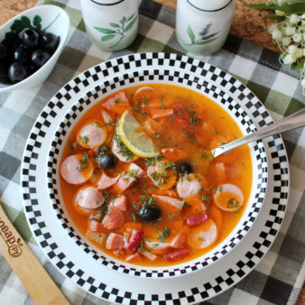 Солянка как в ресторане