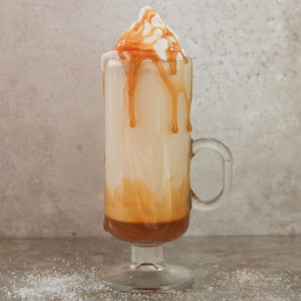 Salted Caramel White Hot Chocolate