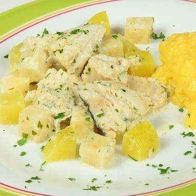 1. Этап. Треска с картошкой: Треска с картошкой готова!