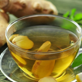 Имбирный чай от кашля