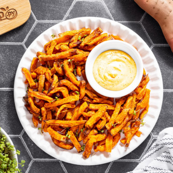 Батат фри в аэрогриле