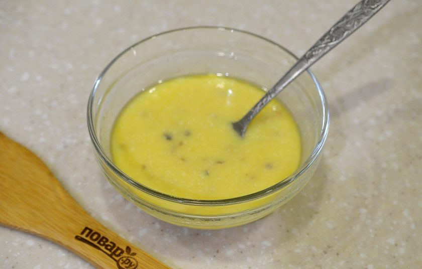 1. Этап. Крем Рафаэлло: 5. Все хорошо перемешайте и разложите по баночкам. Охладите.