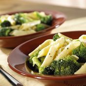 Broccoli and Garlic Penne Pasta