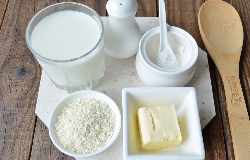 1. Этап. Каша из саго: Итак, сегодня у меня молочная каша из саго, для нее понадобится: молоко, саго, сахар, соль и кусочек масла сливочного. Приступим!