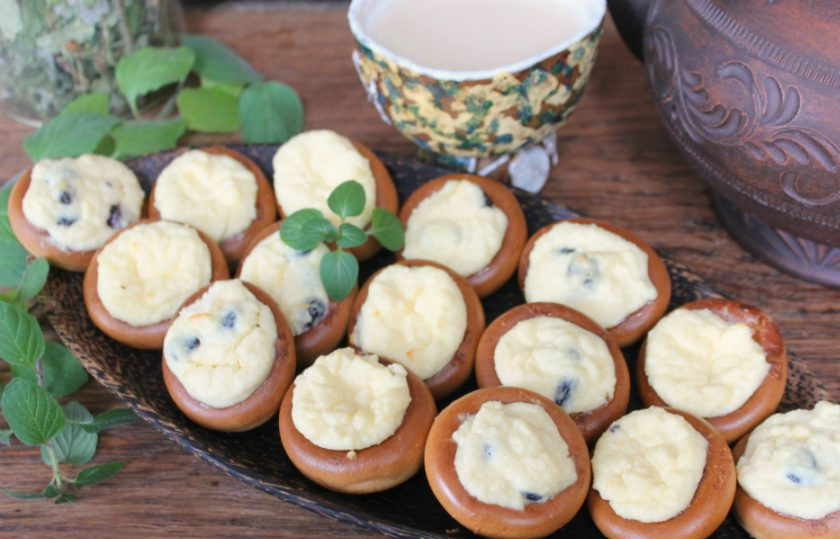 1. Этап. Ватрушки из сушек: Ватрушки из сушек готовы. Приятного чаепития!