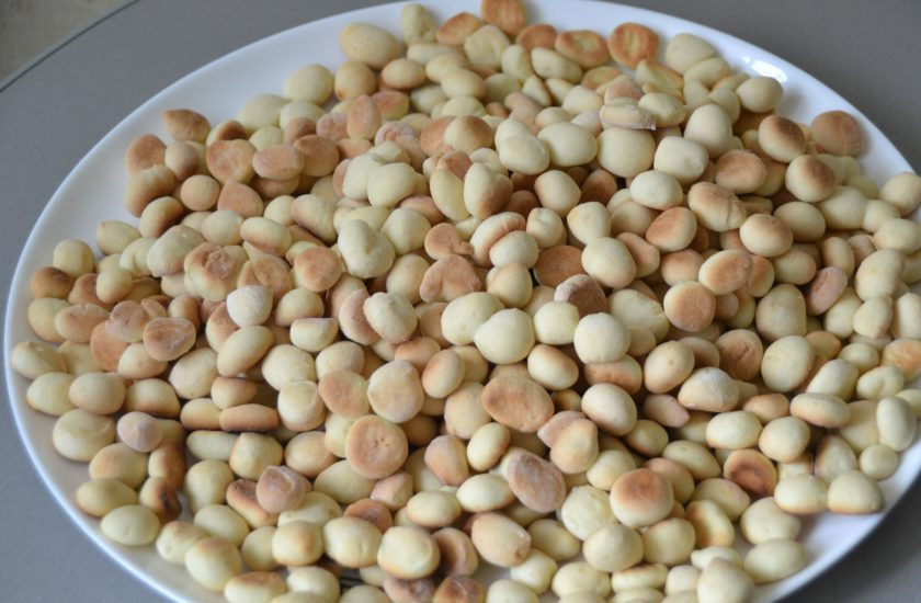 1. Этап. Тейглах: Получается такая горка 