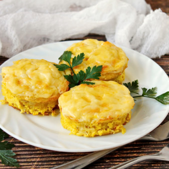 Рыбные кексы