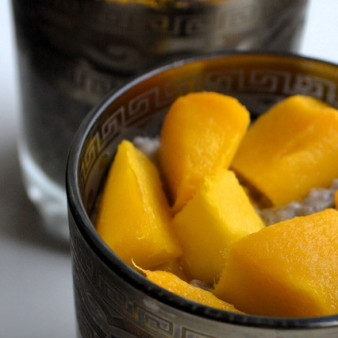 Чиа пудинг с манго