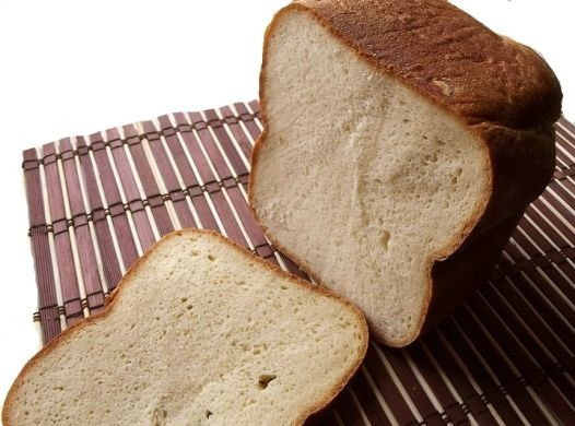 1. Этап. Хлеб на картофельном отваре: 8. Достаем хлеб и нарезаем его к подаче на стол. Ароматная выпечка готова.