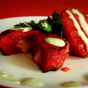 Свекольные котлеты на пару