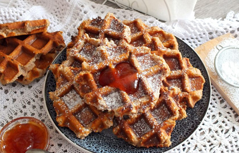 1. Этап. Вафли из гречневой муки: Приятного аппетита!