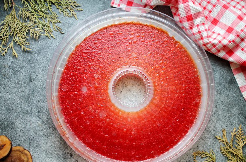 1. Этап. Пастила из арбуза в сушилке: Готовьте пастилу готовьте в электросушилке в течение 10-16 часов при температуре 50-55 градусов. Масса должна стать эластичной и не липнуть к пальцам. Спустя время отделите пастилу от формы и разрежьте на сегменты. Сверните сегменты в рулетики и подавайте к столу.