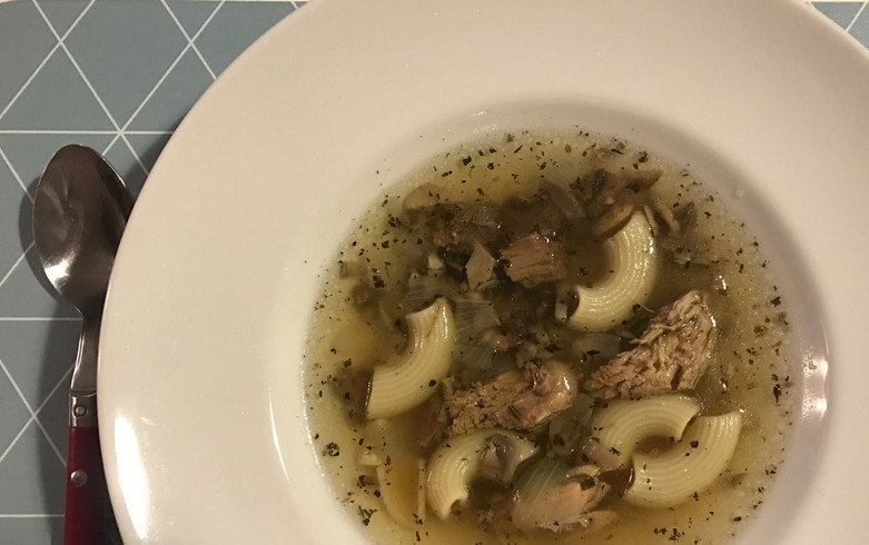 1. Этап. Суп на быструю руку: 5. Вот и все! Приятного аппетита!