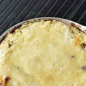 Запеканка из творога на сковороде